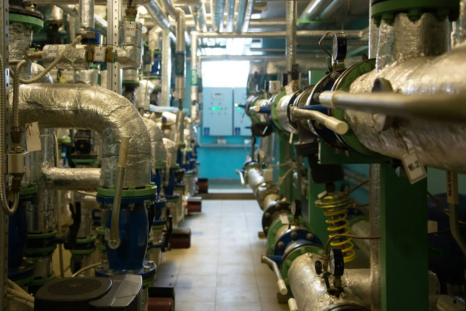 Industrial pipework